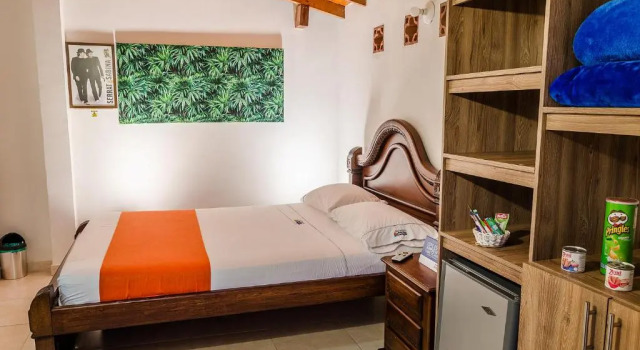 Двухместный номер Standard с балконом Hotel Santa Maria de las Aguas Peñol