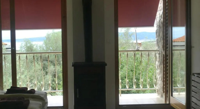 Апартаменты c 1 комнатой с балконом и с видом на море Villa Splendissima Krk