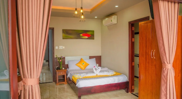Двухместный номер Deluxe с балконом и с видом на море Viva Beach Resort Mui Ne