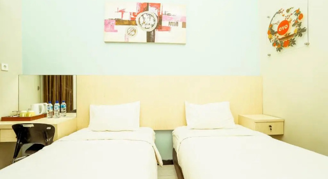 Deluxe Twin room Ardhya Guesthouse Syariah by Ecommerceloka