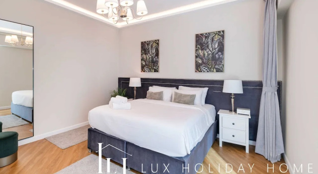 Lux The Marina Sea View Suite 2, Забронировать Отель Дубай Эмират Дубай, рядом с Остановка трамвая Marina Towers