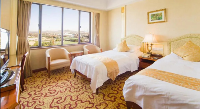 Двухместный номер Executive с видом на город Huiquan Dynasty Hotel Qingdao