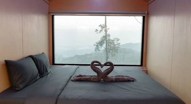 Bobocabin Dieng Pass, Batang, Réserver Hôtel Bawang Central Java