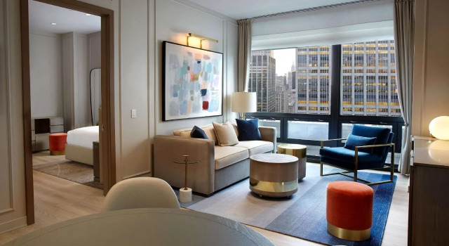 Hilton Club New York, Забронировать Отель СПА-отели Нью-Йорка, рядом с Нью-йоркский музей мадам Тюссо, SPA-услуги