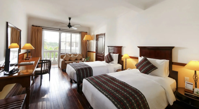 Двухместный номер Deluxe с балконом Victoria Can Tho Resort
