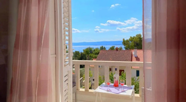 Двухместный номер Standard с видом на море Guest House Meri