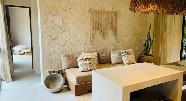 Vida Tulum Boho Apartment 16 with DayPass Hotel Bardo, Rezervasyon Daire Tulum havuzlu oteller, Yüzme Havuzu
