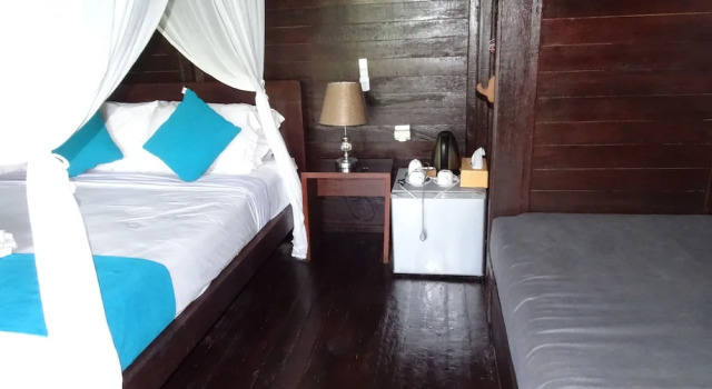 Двухместное бунгало с красивым видом из окна Perdana Homestay Lembongan