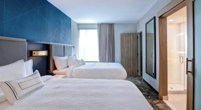 Люкс с видом на внутренний двор SpringHill Suites by Marriott Orangeburg