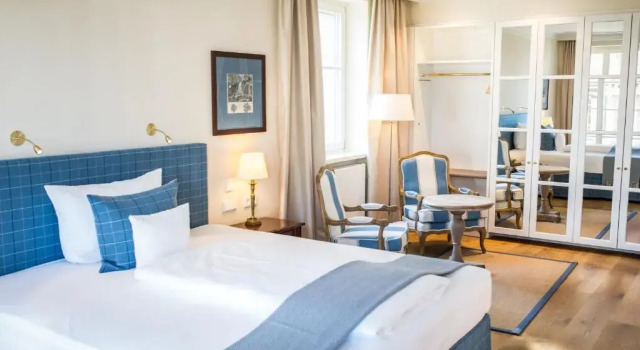 Двухместный номер для людей с ограниченными возможностями Hotel Schloss Leitheim
