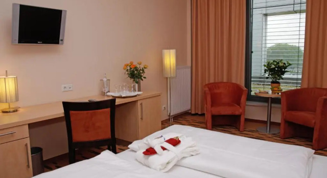 Двухместный номер Superior с видом на город Hotel Rhein-Ruhr by Mayburgh Bottrop Hauptbahnhof