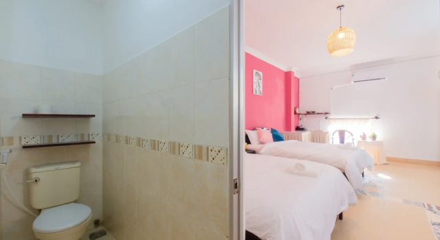 Четырёхместный семейный люкс The Sea Luxury Nha Trang Apartment