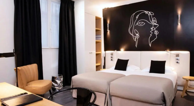 Двухместный номер Standard Hôtel Montparnasse Saint Germain