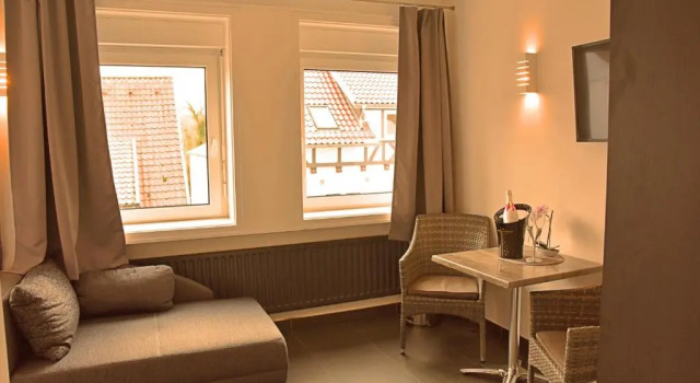 Двухместный номер Deluxe с балконом Hotel Walsroder Hof