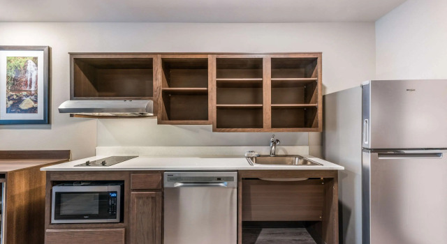 Четырёхместный номер Standard WoodSpring Suites Linden