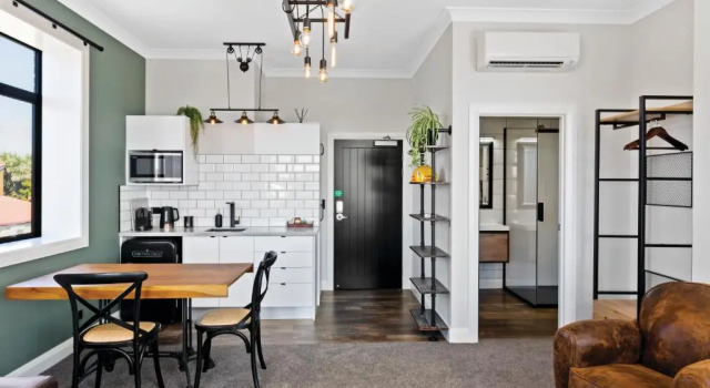 Студия Hokitika Fire Station Boutique Accommodation