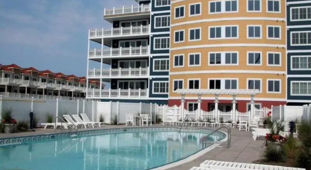 Wc7701 Atlantic Avenue, Unit 304, Varaa Hotelli Hotellit Wildwoods Beach uima-altaalla, Uima-allas