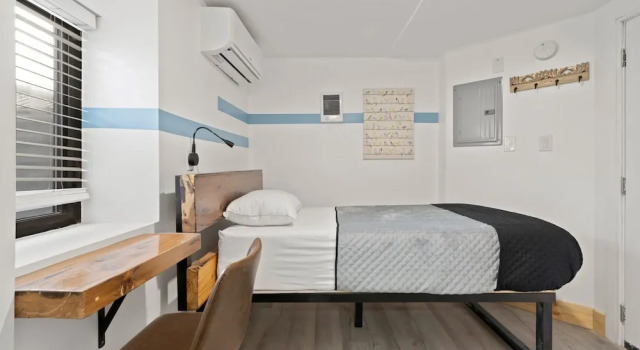 Одноместная студия с видом на город Goodseed Suites Philadelphia Center