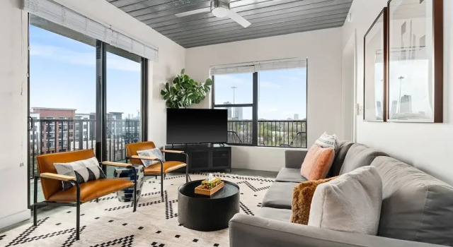 Апартаменты Superior с 2 комнатами Lodgeur Midtown, Houston - close to Downtown & Texas Medical Center