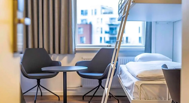 Семейный номер Standard KOMPAS Hotel Aalborg