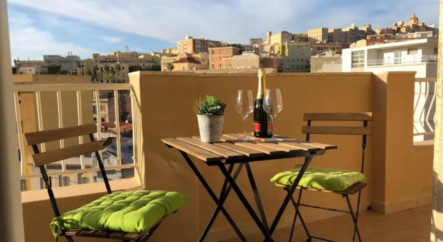Апартаменты Superior Cagliari Magica bellissimo appartamento panoramico in centro
