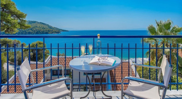 Номер Standard с балконом и с видом на море Adrina Beach Hotel