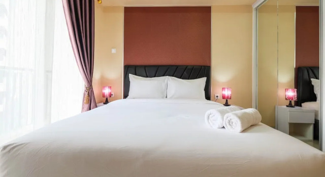 Standardní pokoj Bright and Stylish 1BR The Oasis Apartment Cikarang
