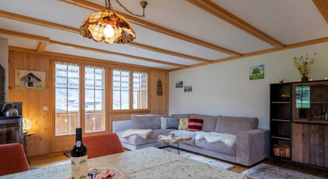 Chalet Lerchweid - 1. Stock links, Забронировать Шале Коттеджи Simmental, Коттедж