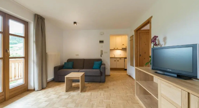 Апартаменты с балконом Residence Edelweiss