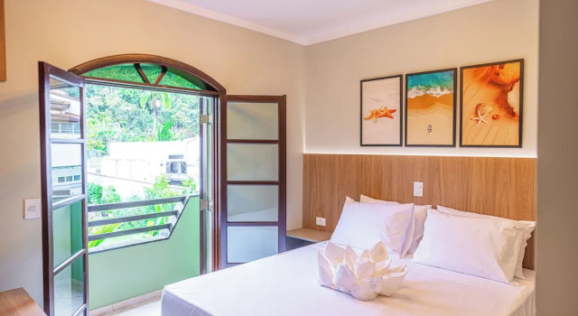 Двухместный номер Premium с балконом Ubatuba Eco Hotel