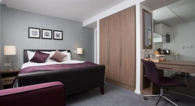 Двухместная Студия Люкс с видом на город Staybridge Suites Birmingham by IHG