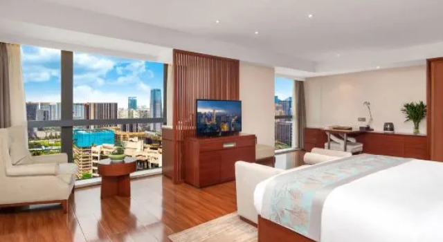 Люкс Ganghua Harbor Hotel (Chengdu Century City New Exhibition Global Center)