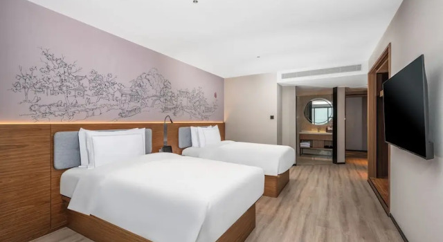 Двухместный номер Superior с видом на город UrCove by Hyatt Suzhou Shantang Street