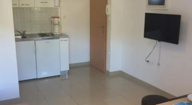Студия с балконом и с видом на море Villa Mikrut