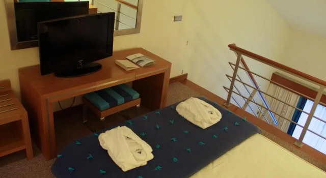 Двухместный люкс с видом на море Hotel Do Caracol