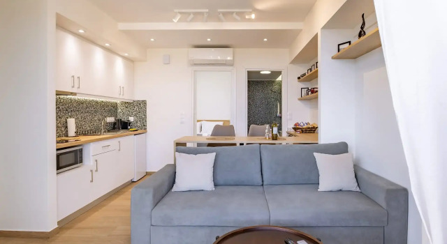 Апартаменты c 1 комнатой с видом на сад Enalis Studios & Apartments