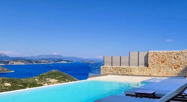 Villa Sanos in Lefkada, Rezervasyon Villa Evgiros Yunanistan