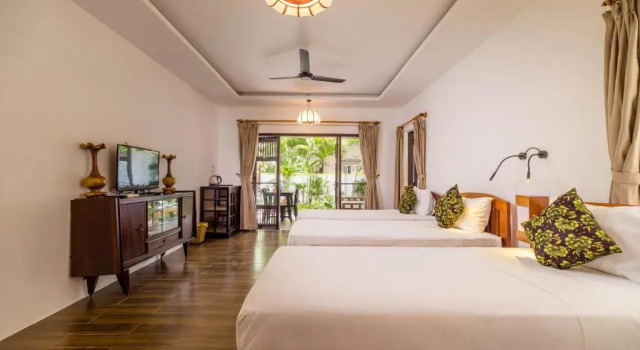 Номер Deluxe An Bang Coco Villa