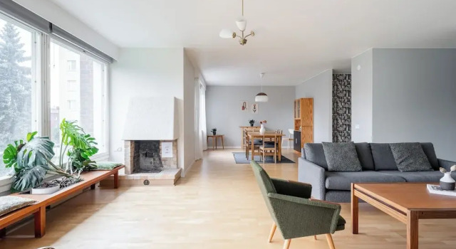 Апартаменты Spacious 3BR Apartment in Kaleva