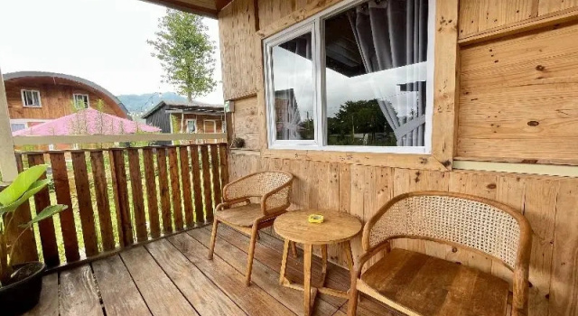 Standardní Čtyřlůžkový Rodinný pokoj s balkonem Elka-Es Villa