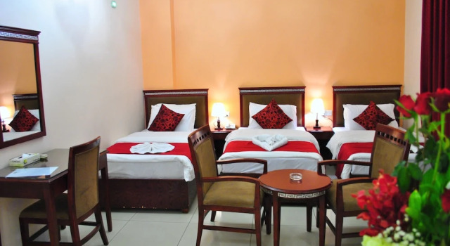 Трёхместный номер Standard с балконом Al Qidra Hotel & Suites Aqaba