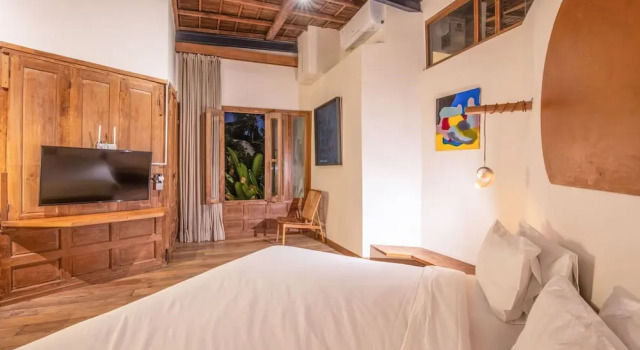 BA Villa 9 1 BR Villa 800m to Echo bea Elegant 1-br Villa With Pool 800m to Echo Beach, Rezervovat Vila Chaty v Bali, Chalupa