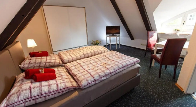 Двухместный номер Standard с красивым видом из окна Pension Altes Burghotel