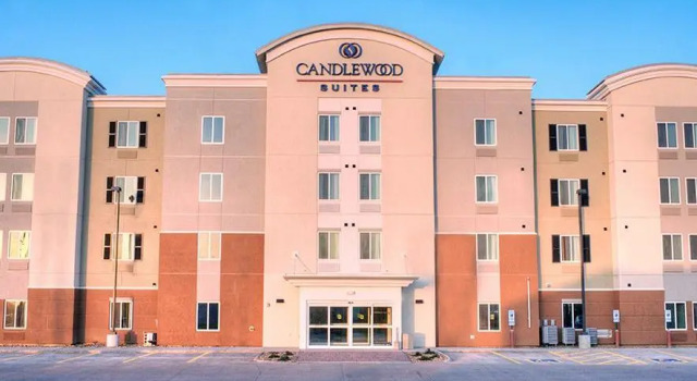 Кровать в общем номере Candlewood Suites Sioux City - Southern Hills by IHG
