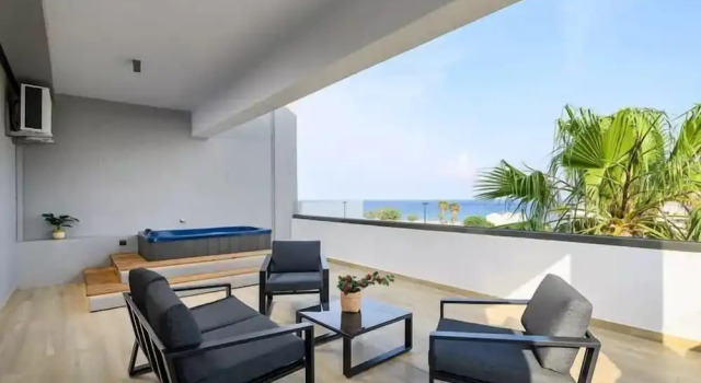 Люкс с видом на море Nicolas Grand Suites, Adults Only