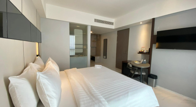 Deluxe chambre Grand Whiz Hotel Praxis Surabaya