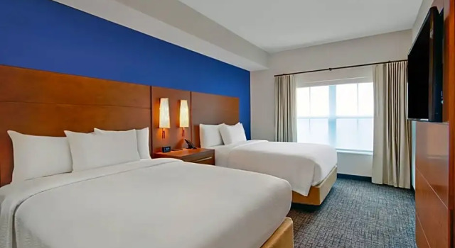 Двухместный люкс c 1 комнатой Residence Inn by Marriott Orlando at FLAMINGO CROSSINGS Town Center
