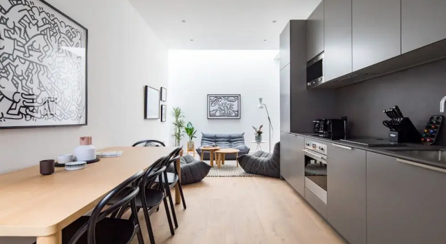 Люкс Luxury с 3 комнатами The Interlock Apartments - Oxford St