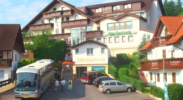 Landhotel Spessartruh, Rezervați Hotel Hoteluri în Eifel cu piscină, Piscină
