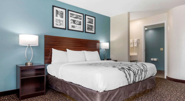 Двухместный люкс Sleep Inn & Suites Johnson City